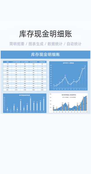 库存现金明细账模板excel表格